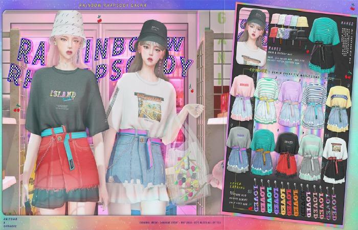 AMITOMO - Rainbow Rhapsody GACHA - S - 7