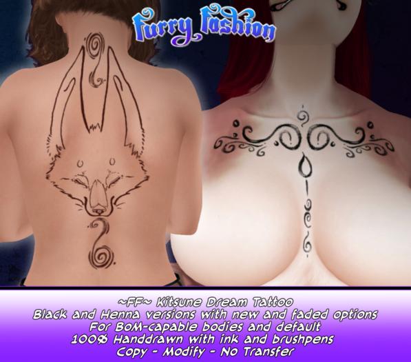 ~FF~ Kitsune Dream Tattoo