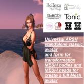 UnARSH GM [Natti] klassik/mesh bodi/head/mesh avi