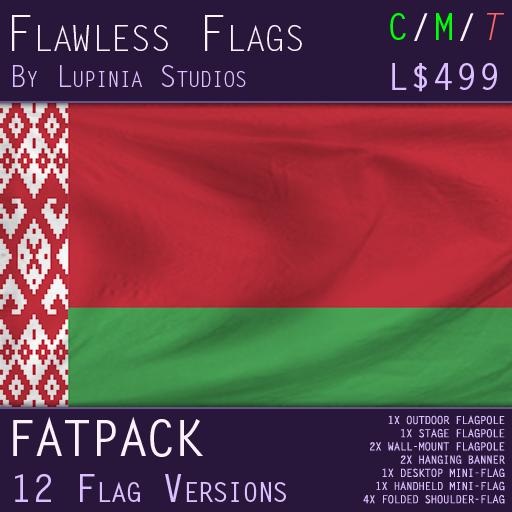 Belarus Flag (Fatpack, 12 Versions)