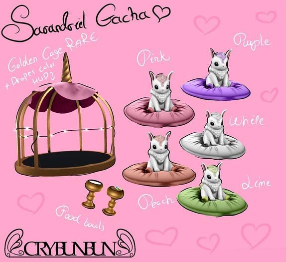 CryBunBun - Sarandriel Cage w/  HUD  [Boxed] RARE