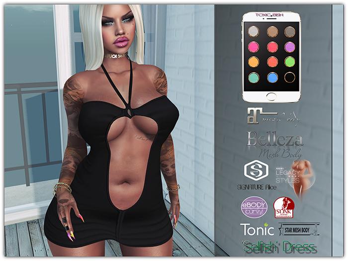 [TOXIC BISH] 'Selfish' Dress @ HUD