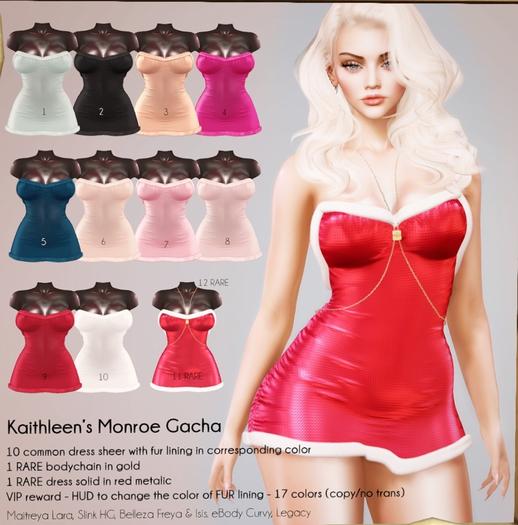 2 Kaithleen's Monroe Gacha - Black Maitreya