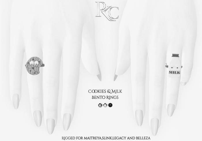 *PKC* Cookies & Milk Bento Rings DEMO