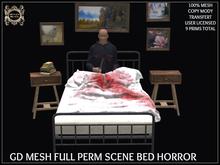 GD MESH FULL PERM SCENE BED HORROR