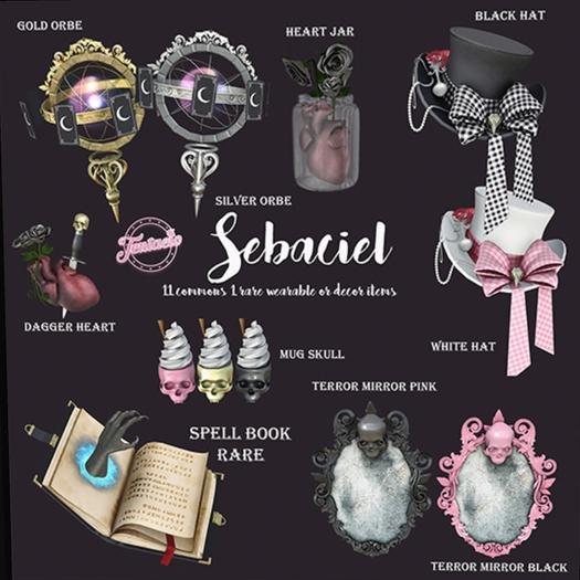 *Tentacio* Sebaciel. Mug skull pink