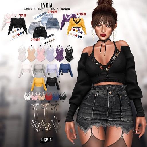 OSMIA - Lydia.Sweater - M - Light Blue