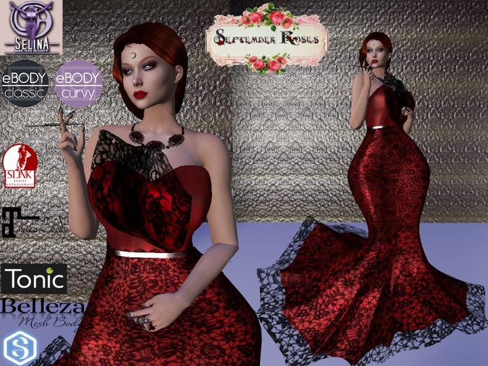 Formal Dress Blood Lace (Box)