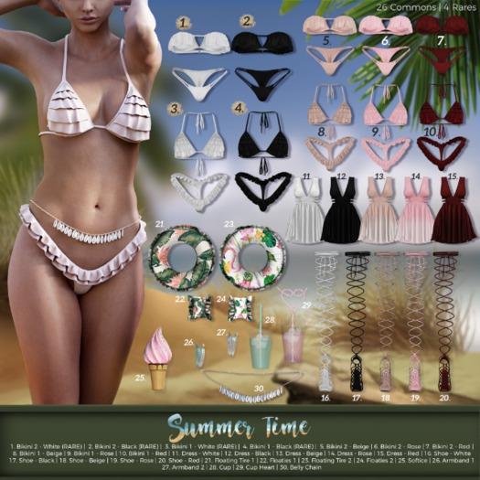 #EMPIRE - ST - Bikini 2 - black {Maitreya} - RARE
