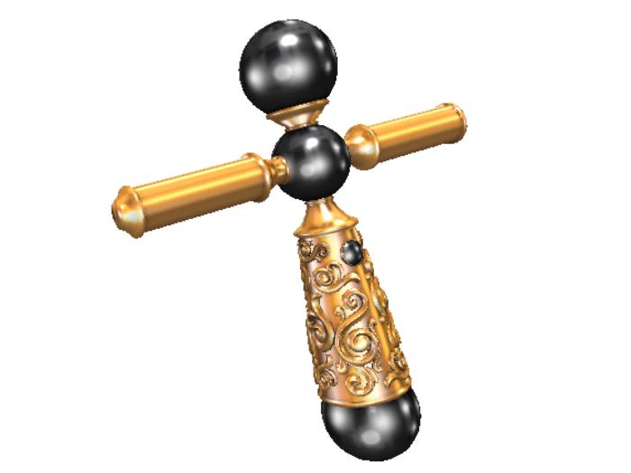 ALTAIR* holy rosary .black.