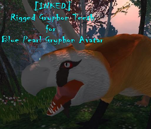 [INKED] Blue Pearl Gryphon Teeth
