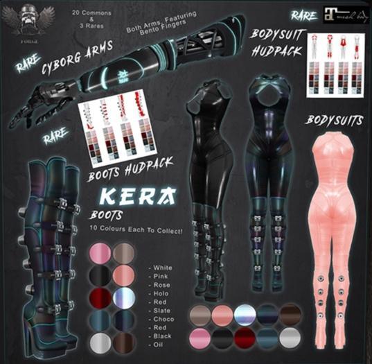 [The Forge] Kera Boots, Red