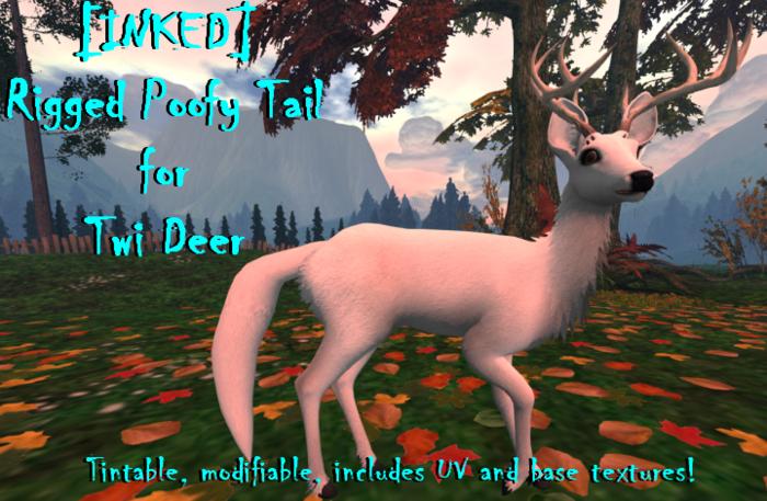 [INKED] TWI Deer Floof Tail