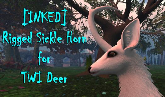 [INKED] TWI Deer Sickle Horn