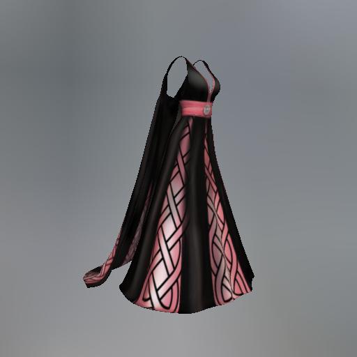 Pink Celtic Knotwork Maitreya Dress box