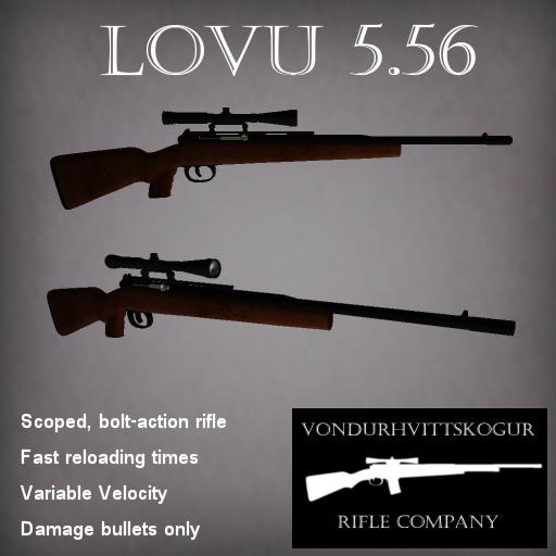 Lovu 5.56 Rifle [Boxed]