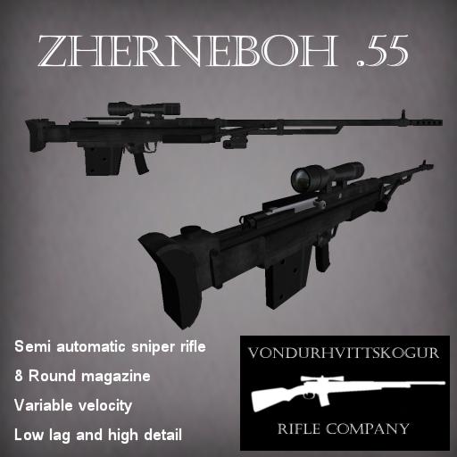 Zherneboh .55 Sniper Rifle [Boxed]