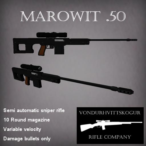 Marowit .50 Sniper Rifle [Boxed]