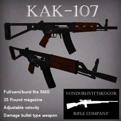 KAK-107 Submachinegun [Boxed]