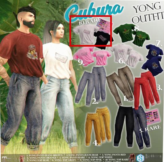 10.Cubura Yong Top JAKE RARE