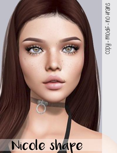. OH! - Nicole -  LeLUTKA Head Erin - bento shape