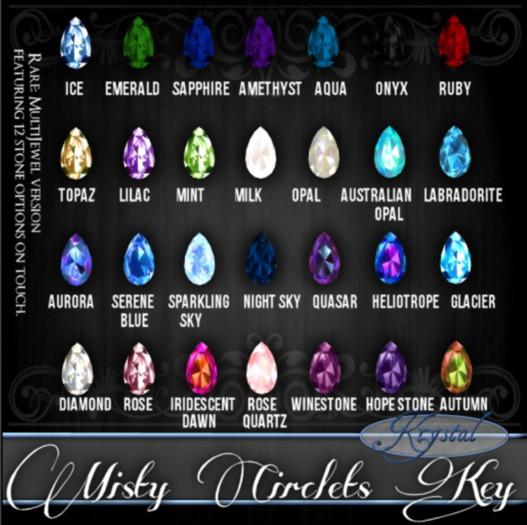 ::: Krystal ::: Misty - Circlet - Gold - Rose