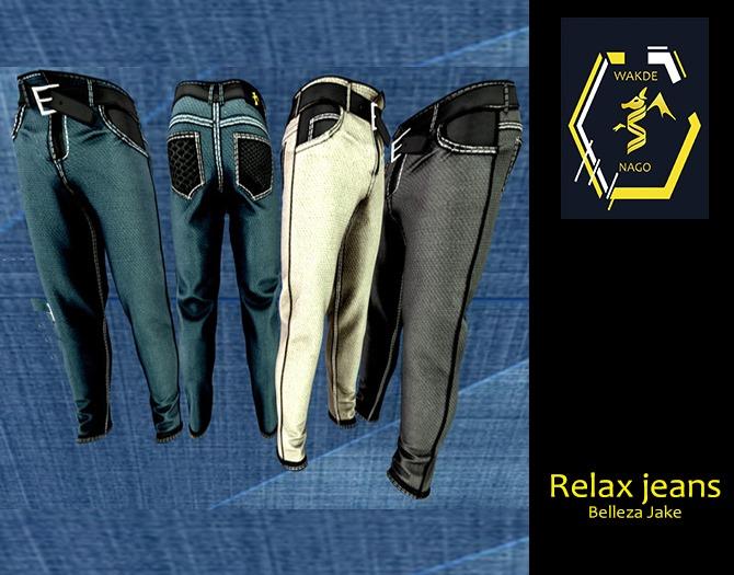 WN  Relax Jeans - Set of 3 for Belleza-Jake