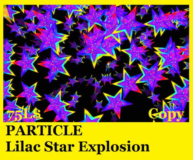 PARTICLE MAGIC Lilac Star Explosion