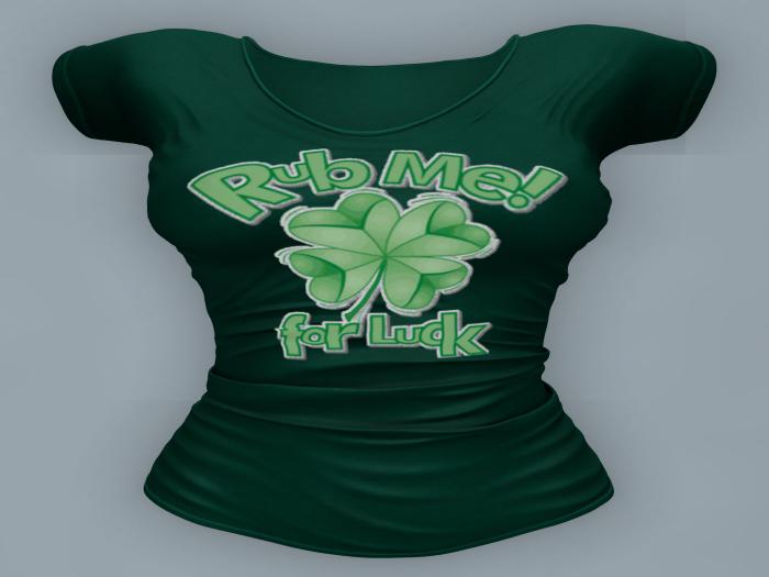Rub Me For Luck Shirt 