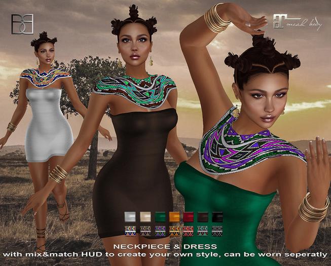 BB's NECKPIECE & DRESS MAITREYA FATPACK (add me)