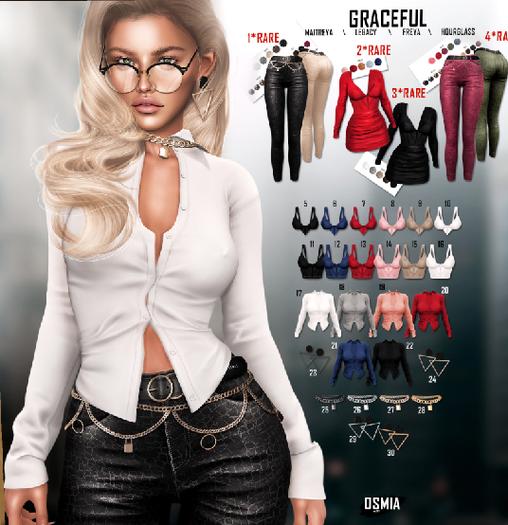 OSMIA - Graceful.Pants - SHG - Colors - RARE