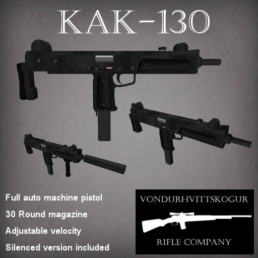 KAK-130 Machine Pistol [Boxed]