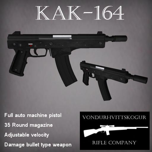 KAK-164 Machine Pistol [Boxed]