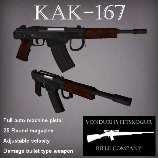 KAK-167 Machine Pistol [Boxed]