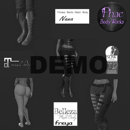 PBW Rogue Bottom - Medieval Fantasy or Sci Fi Pants DEMO