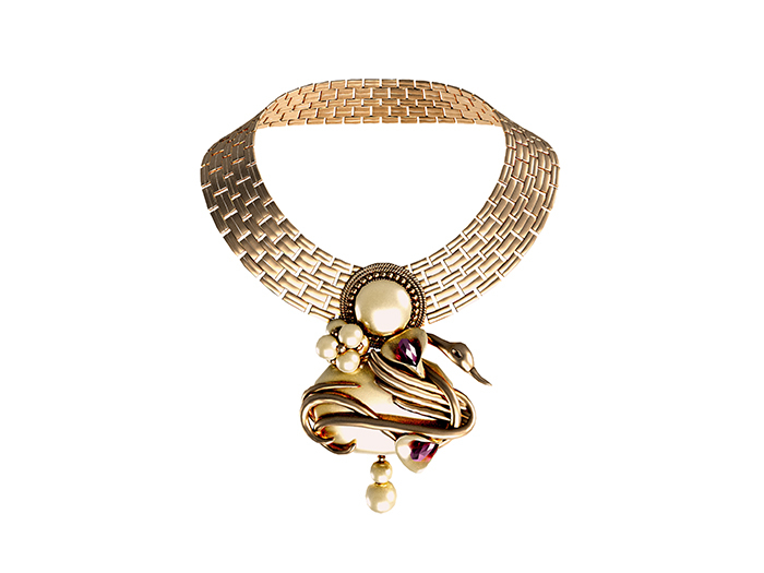 MINIMAL - Swift Necklace Gold