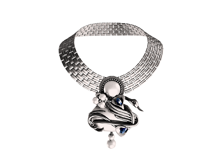 MINIMAL - Swift Necklace Silver