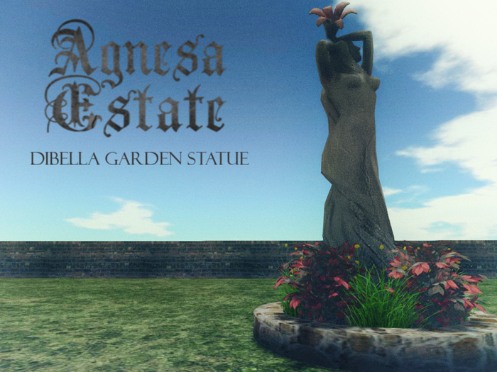 Second Life Marketplace Agnesa Estate Dibella Garden Statue