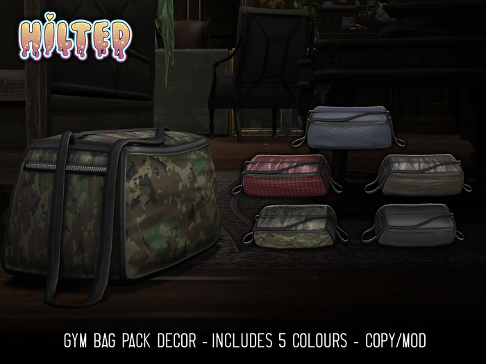 HILTED - Gym Bag Pack (Add Me)