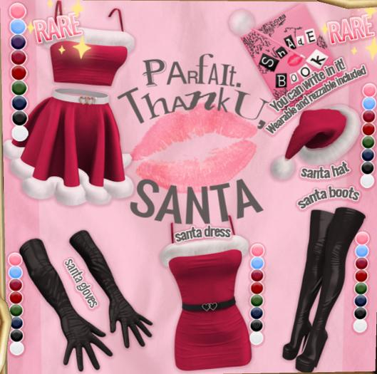 parfait. thank u, santa Shade book - RARE