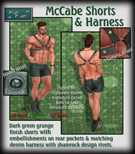 McCabe Shorts & Harness Pkg HUD (add)