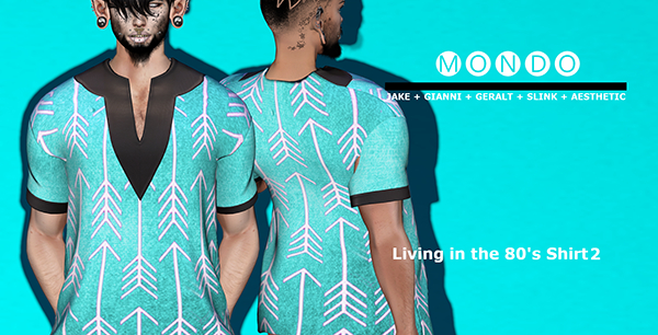 >Mondo, Living in the 80's Shirt 2
