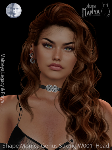 Shape Manya - Monica for Genus Strong W001 Head.