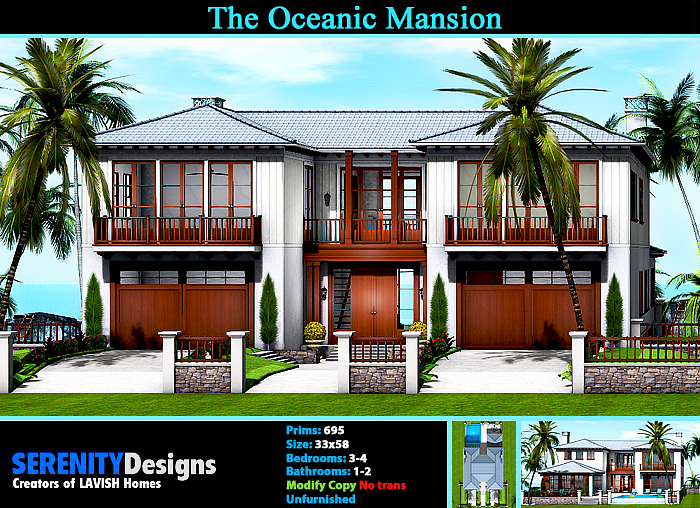 The Oceanic Mansion (Unfurnished)