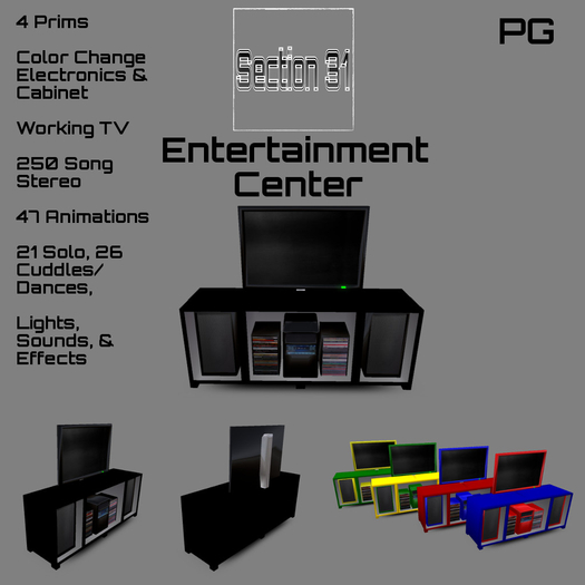 Section 31 Entertainment Center PG