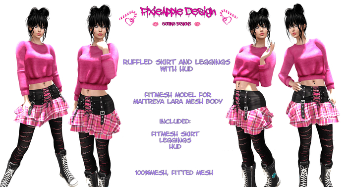 PAD-Ruffled Skirt