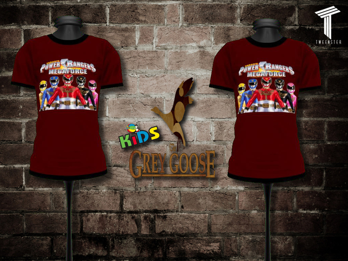 (WEAR ME) Power Ranger Tshirt Tweenster