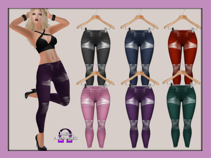 AFD Night Rider Pants BOM and Omega Appliers - 6 Colours