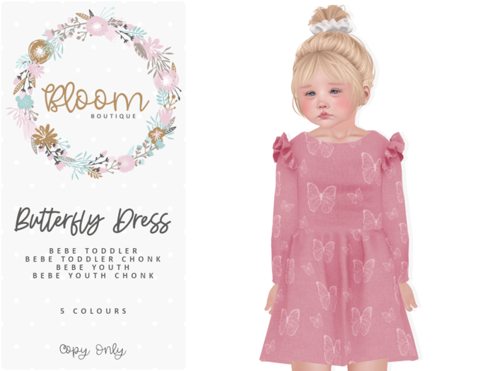 Bloom Butterfly Dress Fatpack