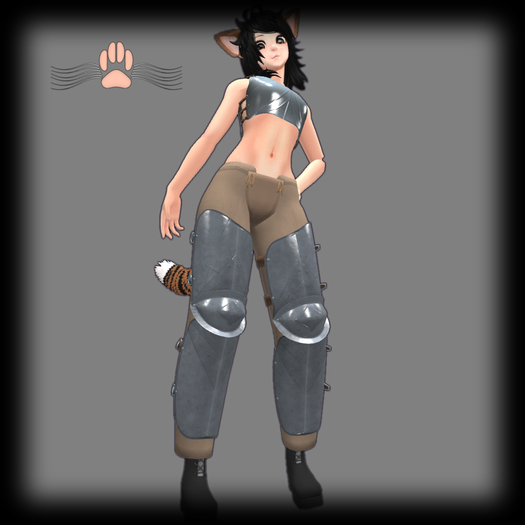 [P&C] Pants and Leg Plates (Kemono)